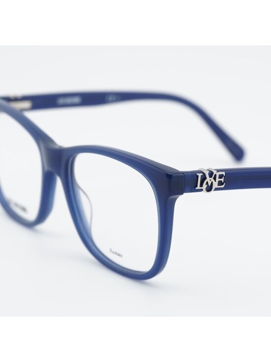 Moschino Love MOL520 0PJP 00 Eyeglasses Blue 52mm Square Frame main image 10